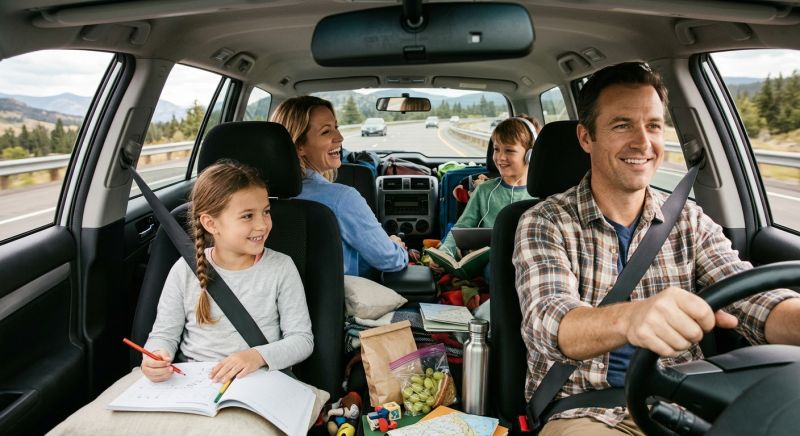 Départ en vacances : bien gérer les longs trajets en voiture